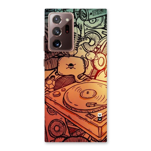 Vinyl Design Back Case for Galaxy Note 20 Ultra