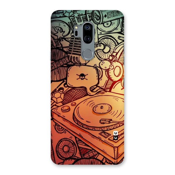 Vinyl Design Back Case for LG G7