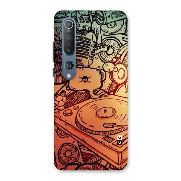 Vinyl Design Back Case for Mi 10