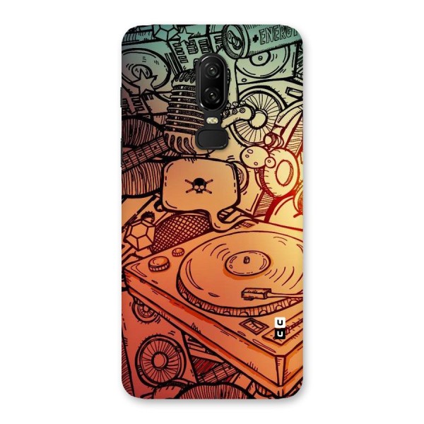 Vinyl Design Back Case for OnePlus 6