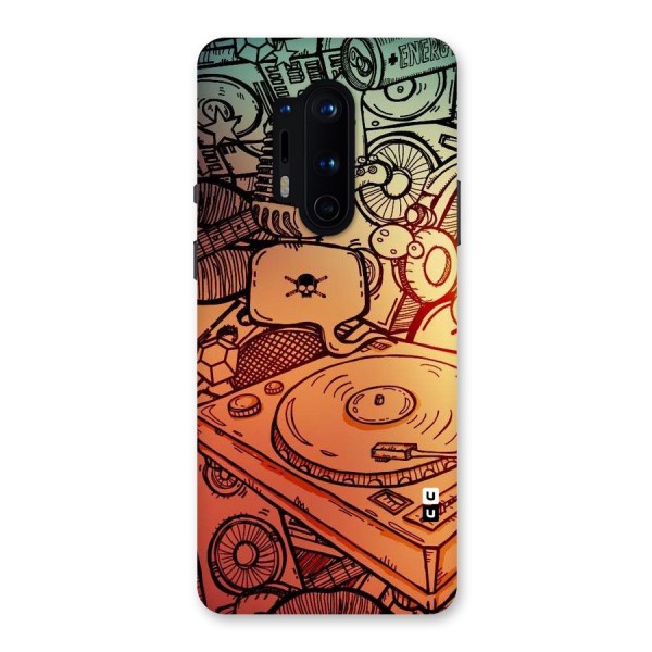Vinyl Design Back Case for OnePlus 8 Pro