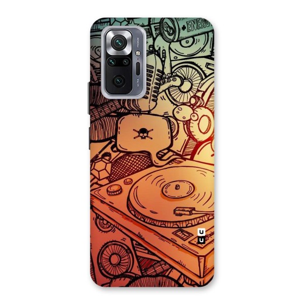 Vinyl Design Back Case for Redmi Note 10 Pro