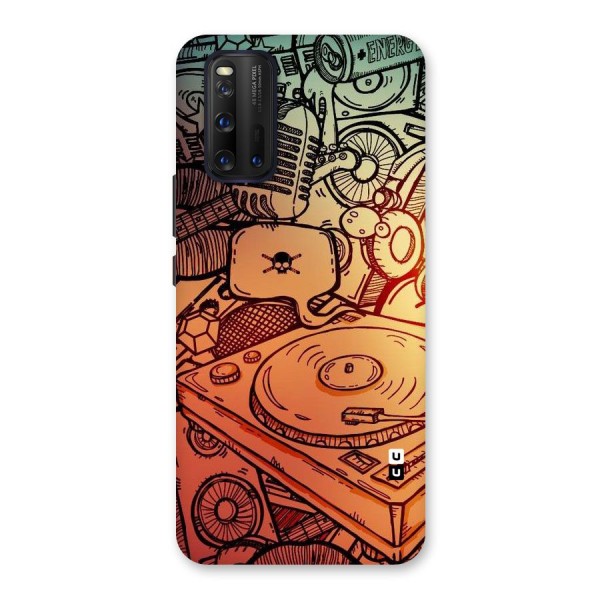 Vinyl Design Back Case for Vivo iQOO 3