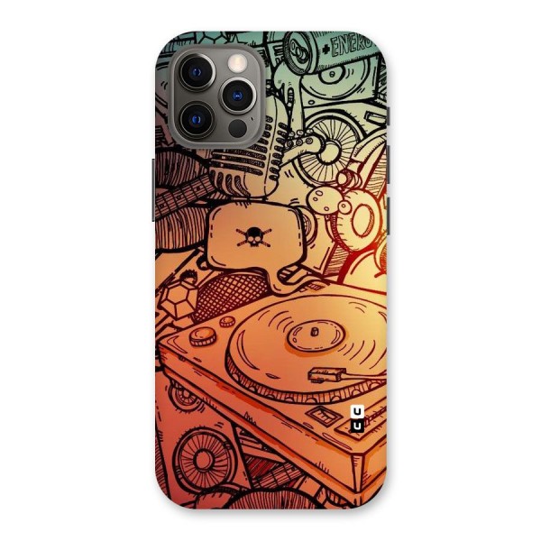 Vinyl Design Back Case for iPhone 12 Pro