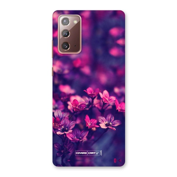 Violet Floral Back Case for Galaxy Note 20