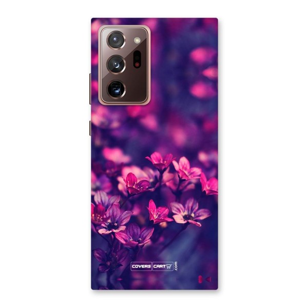 Violet Floral Back Case for Galaxy Note 20 Ultra