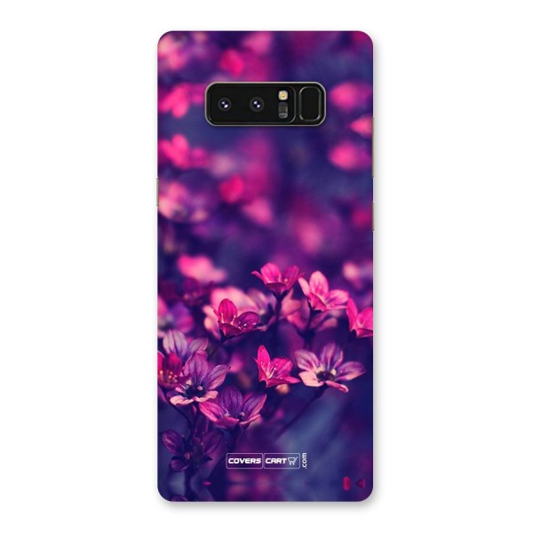 Violet Floral Back Case for Galaxy Note 8