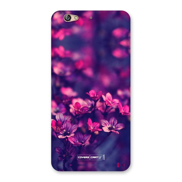 Violet Floral Back Case for Gionee S6