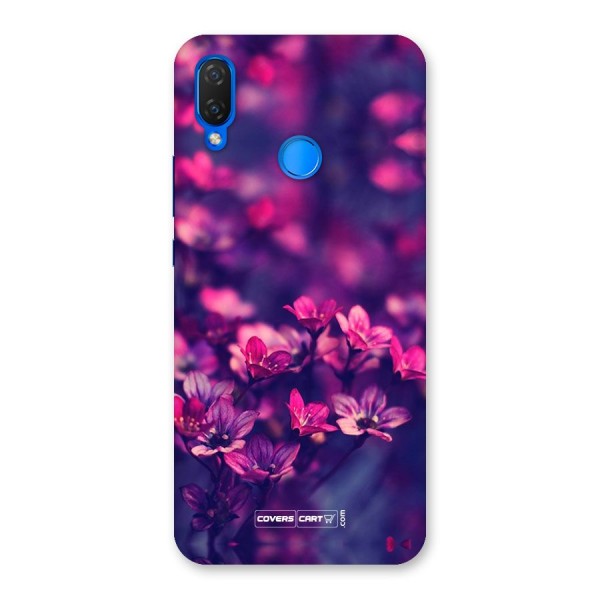 Violet Floral Back Case for Huawei Nova 3i