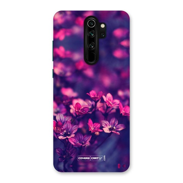 Violet Floral Back Case for Redmi Note 8 Pro