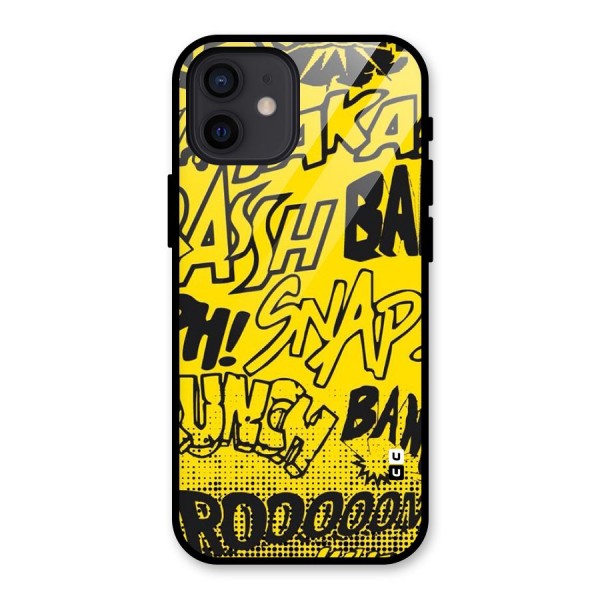 Vroom Snap Glass Back Case for iPhone 12