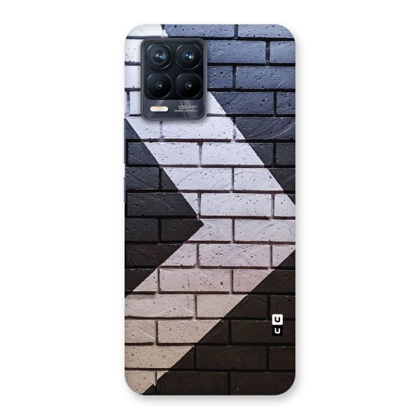 Wall Arrow Design Back Case for Realme 8 Pro