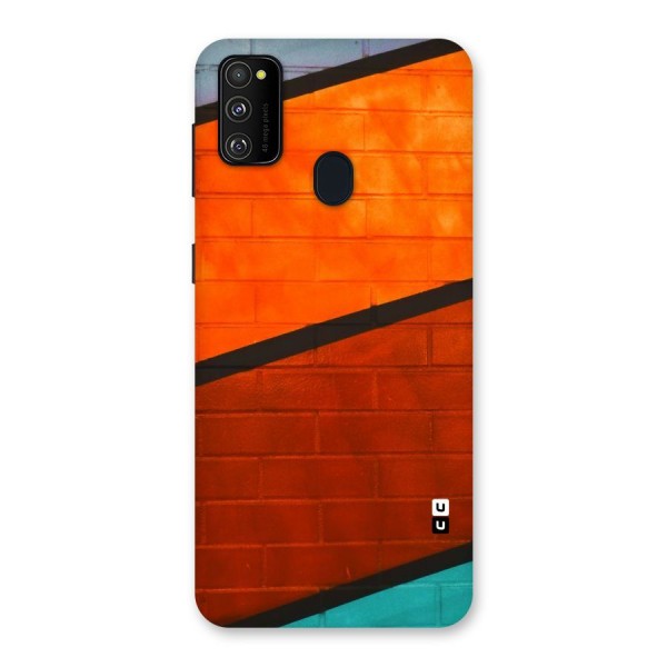 Wall Diagonal Stripes Back Case for Galaxy M30s