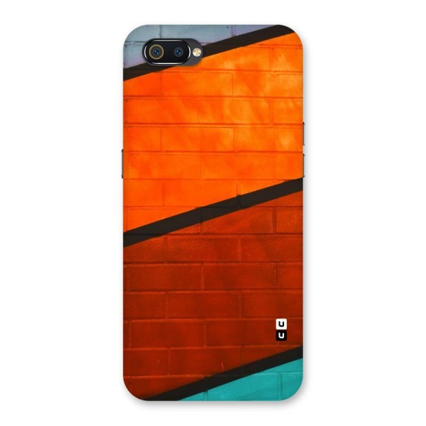 Wall Diagonal Stripes Back Case for Realme C2