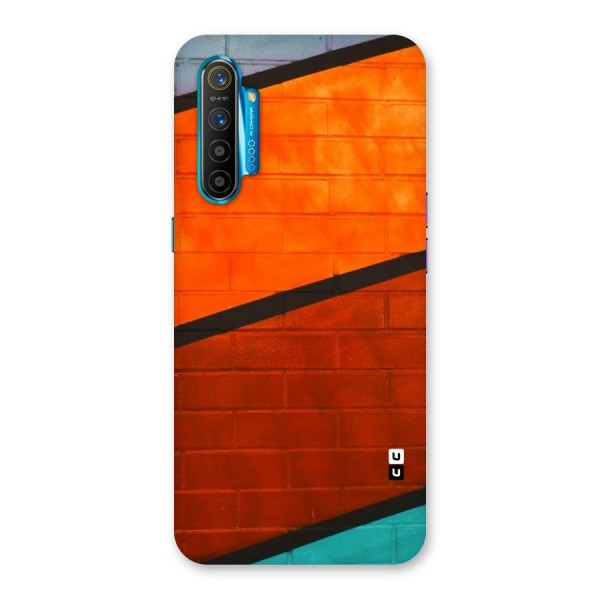 Wall Diagonal Stripes Back Case for Realme XT