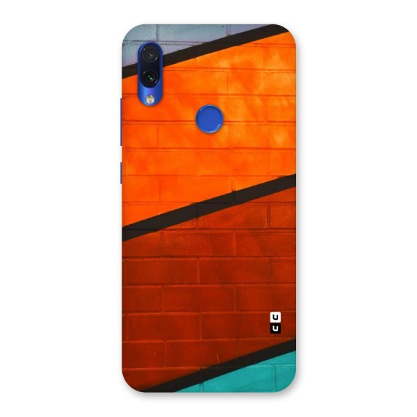 Wall Diagonal Stripes Back Case for Redmi Note 7