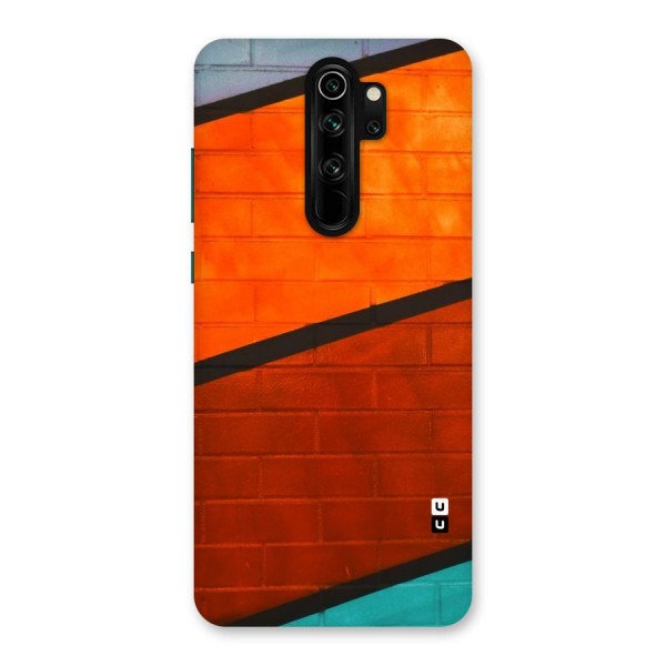 Wall Diagonal Stripes Back Case for Redmi Note 8 Pro