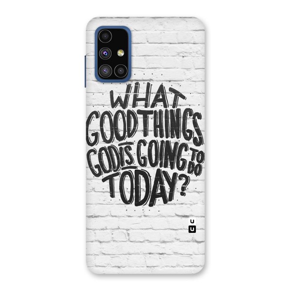 Wall Good Back Case for Galaxy M51