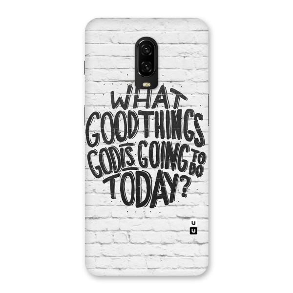 Wall Good Back Case for OnePlus 6T