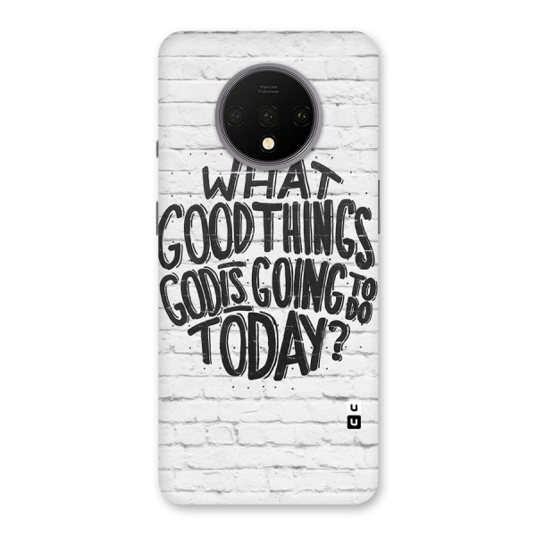 Wall Good Back Case for OnePlus 7T