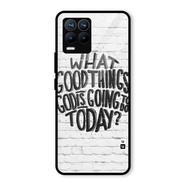 Wall Good Glass Back Case for Realme 8