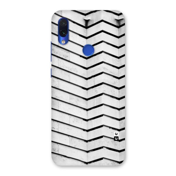 Wall Zig Zag Back Case for Redmi Note 7