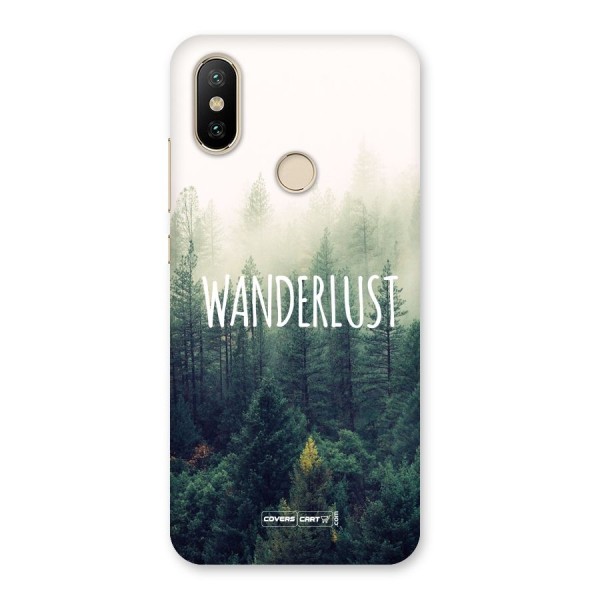 Wanderlust Back Case for Mi A2