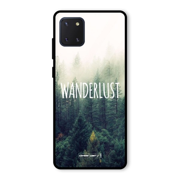 Wanderlust Glass Back Case for Galaxy Note 10 Lite