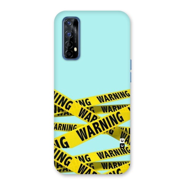 Warning Design Back Case for Realme 7