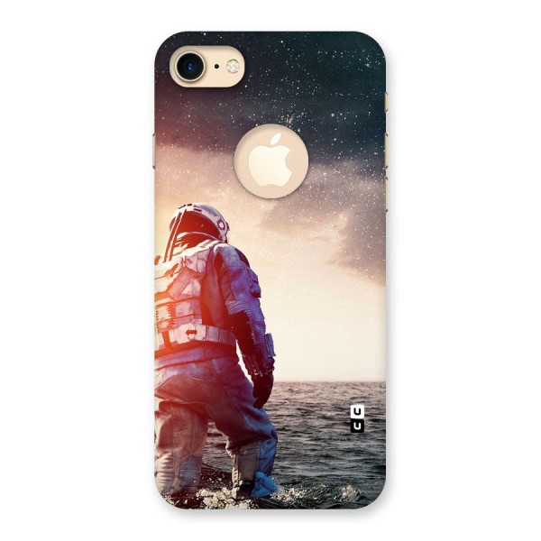 Water Astronaut Back Case for iPhone 7 Logo Cut