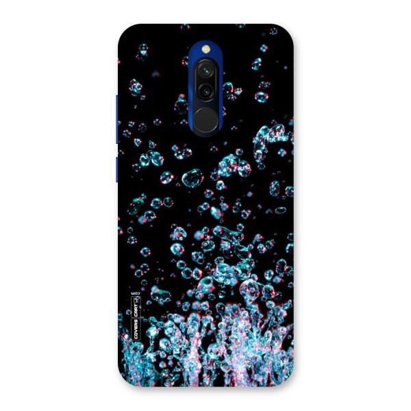 Water Droplets Back Case for Redmi 8