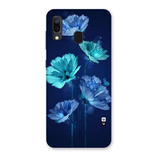 Water Flowers Back Case for Galaxy A30