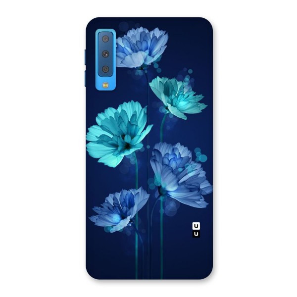 Water Flowers Back Case for Galaxy A7 (2018)
