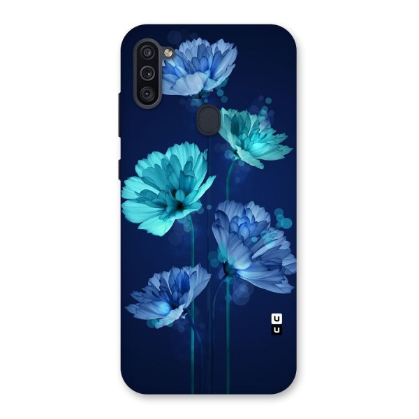 Water Flowers Back Case for Galaxy M11