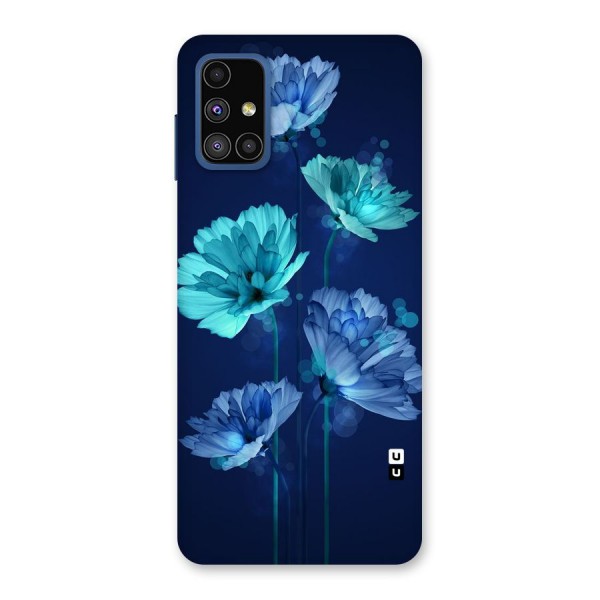 Water Flowers Back Case for Galaxy M51