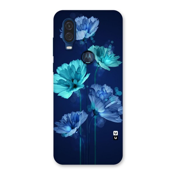 Water Flowers Back Case for Motorola One Vision