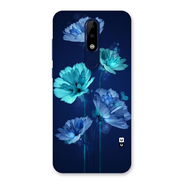 Water Flowers Back Case for Nokia 5.1 Plus