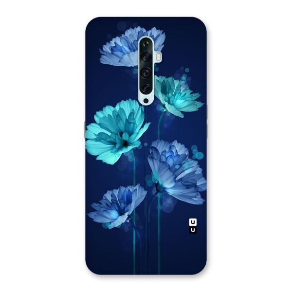 Water Flowers Back Case for Oppo Reno2 Z