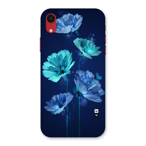 Water Flowers Back Case for iPhone XR