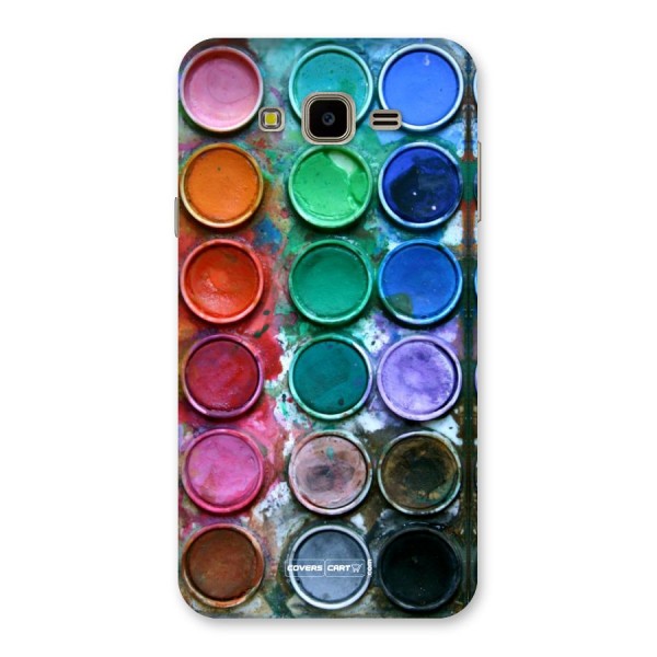 Water Paint Box Back Case for Galaxy J7 Nxt