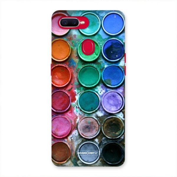 Water Paint Box Back Case for Oppo F9 Pro