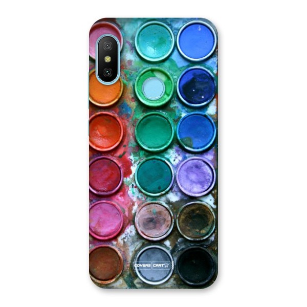 Water Paint Box Back Case for Redmi 6 Pro