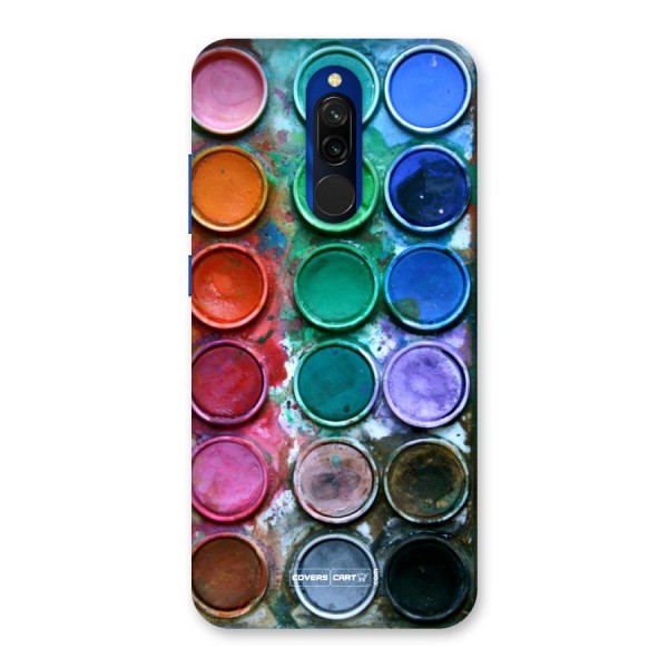 Water Paint Box Back Case for Redmi 8