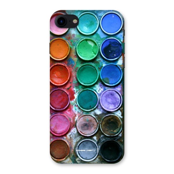 Water Paint Box Back Case for iPhone SE 2020