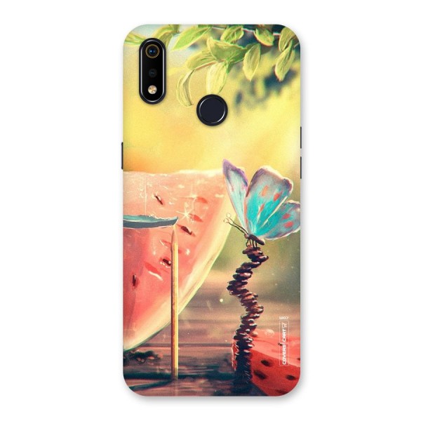 Watermelon Butterfly Back Case for Realme 3i