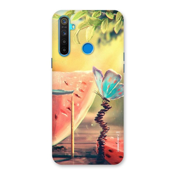 Watermelon Butterfly Back Case for Realme 5