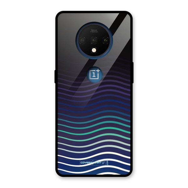 Wavy Stripes Glass Back Case for OnePlus 7T