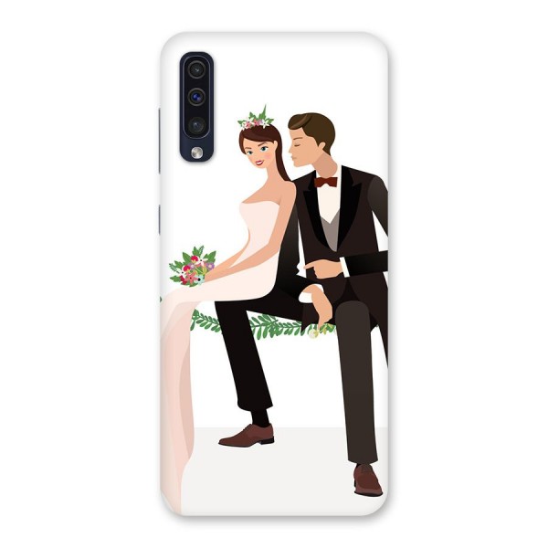Wedding Couple Back Case for Galaxy A50