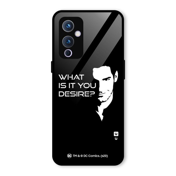 What Do You Desire Glass Back Case for OnePlus 9