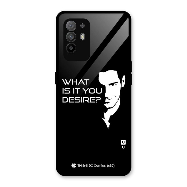 What Do You Desire Glass Back Case for Oppo F19 Pro Plus 5G